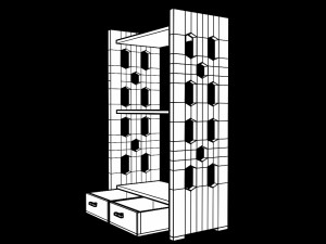 shelf 3Dモデル