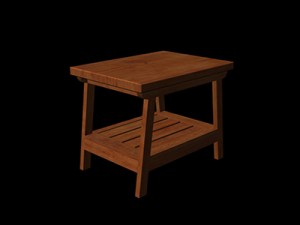 stool 3D 模型