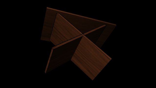 table 3D Model .c4d .max .obj .3ds .fbx .stl .blend 