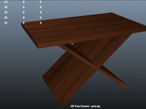 table 3D Model