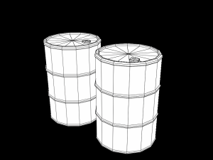 barrel 3Dモデル