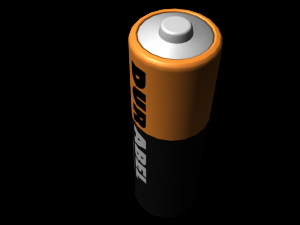 battery 3Dモデル