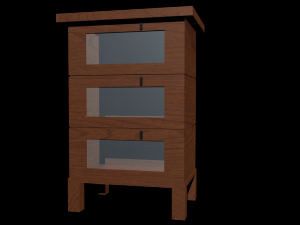 cabinet 3D 模型
