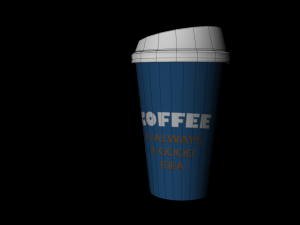 coffee cup 3D Modell