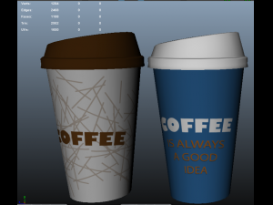 coffee cup 3D Modell
