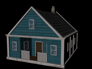 house 3D मॉडल