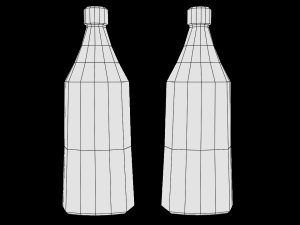 ketchup bottle 3D मॉडल