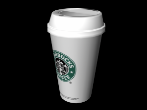 starbucks coffee 3D Model