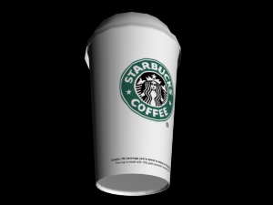 starbucks coffee 3D Model