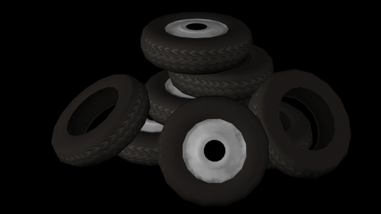tyres 3D Model .c4d .max .obj .3ds .fbx .stl .blend 