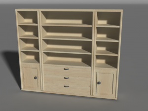 cabinet 3D 모델