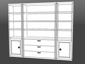cabinet 3D Model