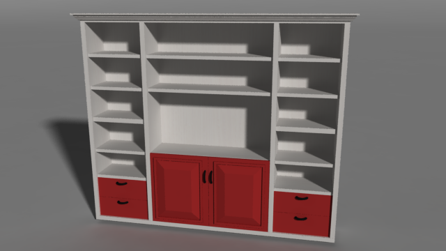 cabinet 3Dモデル .c4d .max .obj .3ds .fbx .stl .blend