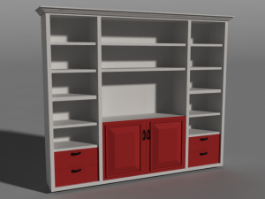 cabinet 3Dモデル