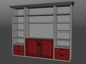cabinet 3Dモデル