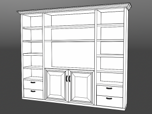 cabinet 3Dモデル