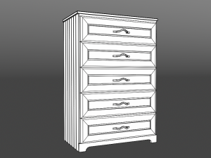 cabinet 3Dモデル