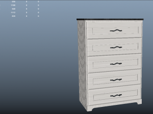 cabinet 3Dモデル