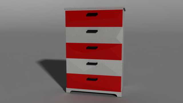 cabinet 3Dモデル .c4d .max .obj .3ds .fbx .stl .blend