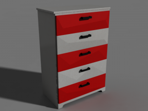 cabinet 3Dモデル