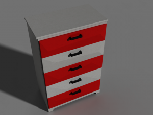 cabinet 3Dモデル