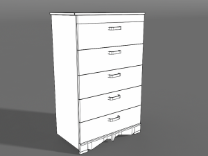 cabinet Model 3D