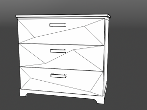 cabinet 3D 모델