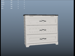 cabinet Modelo 3D