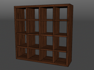 mueble salon Modelo 3D