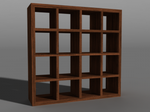 mueble salon Modelo 3D
