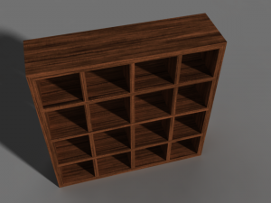 mueble salon Modelo 3D
