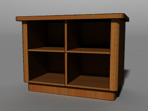 shelf Modèle 3D