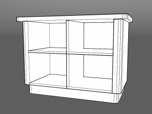 shelf Modèle 3D