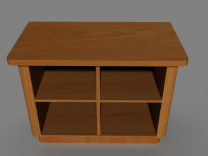 shelf Modèle 3D