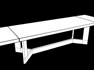 table Modèle 3D