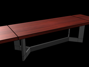 table Modèle 3D