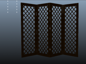 room divider 3D Model