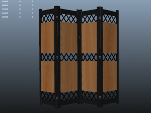 room divider 3D 모델