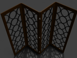 room divider Model 3D