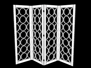 room divider Model 3D