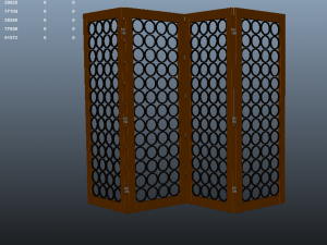 room divider 3D 모델