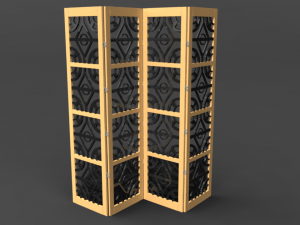 room divider 3D 모델