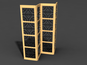 room divider 3D Model
