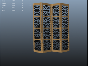 room divider 3D Model