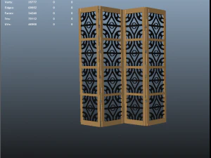 room divider 3D Model