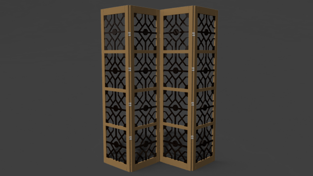 room divider Modèle 3D .c4d .max .obj .3ds .fbx .stl .blend 