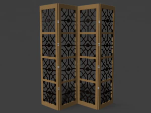 房间隔板 3D 模型
