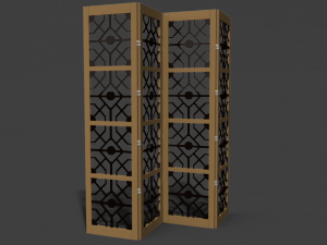 room divider Modèle 3D