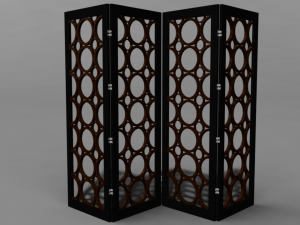 room divider 3D 모델