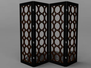 Raumteiler 3D Modell